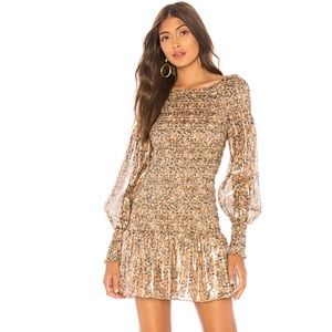 LoveShackFancy Scarlett Mini Dress